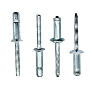 Rivets décoratifs OEM, rivets aveugles à tête fraisée en acier inoxydable, matériau en aluminium - Product Image 1