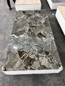 แผ่นหินอ่อนเทียมหินอ่อนสีขาวสำหรับผนังและบอร์ดพลาสติกพีวีซีแบบยืดหยุ่น - Product Image 2