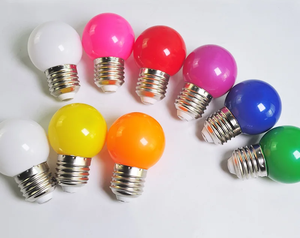 Weiße E27 Globus <span class=keywords><strong>LED</strong></span>-Glühbirne Spiralförmige Golfball-Nachtleuchte Mini 1,5W Innen- und Außendekoration - Product Image 4