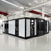 Installation rapide : Maison extensible à double aile de 20 pieds, unité temporaire et salle de quarantaine pour site de contrôle de pandémie