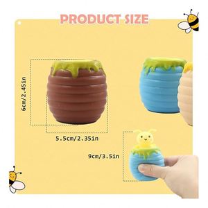 TOYSRUNNER Animated <b>Panda</b> Squishy Mochi Squeeze <b>Toy</b> Sound Effects for Stress Relief Sensory Play-Children Special Needs Therapy - Product Image 6