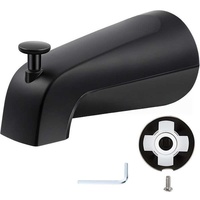 Robinet de baignoire mural avec bec extractible et inverseur de débit 8011