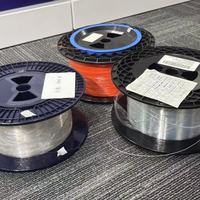Fibra desnuda de fábrica G657A2 Drone Materia prima Cable de fibra óptica 2 núcleos G652D una clase Modo único Fibra óptica de color
