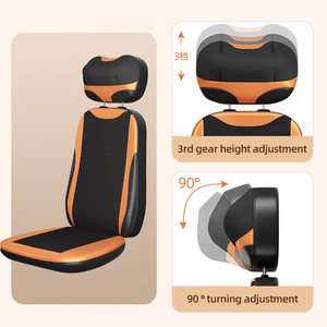 Massage-Sitzauflage für Zuhause und Auto zur Linderung von Rückenschmerzen, Knet- und Vibrationsmassage, Shiatsu Nacken- und Rückenmassagegerät, Ganzkörper-Massagestuhlauflage - Product Image 6