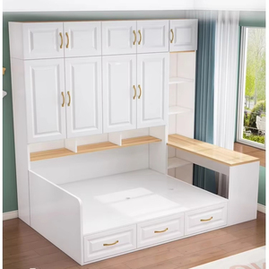 Combinazione Moderna e Semplice in Legno Massello per Arredamento della Cameretta dei Bambini - Armadi Disponibili a Prezzi Scontati - Product Image 3