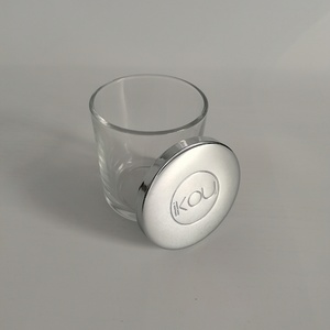 ขวดเทียนเคลือบสีเงินพร้อมฝาปิดสุดหรู - Product Image 2