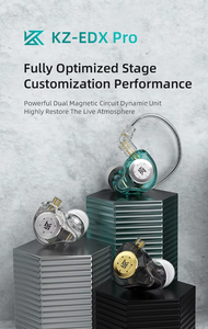 Auriculares <span class=keywords><strong>KZ</strong></span> EDX PRO con cable dinámico, auriculares estéreo <span class=keywords><strong>de</strong></span> alta fidelidad con bajos, auriculares BT, auriculares Ecouteur para juegos - Product Image 2