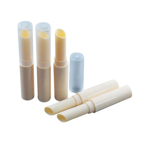 Contenitori Vuoti per Balsamo Labbra 2g Beige <span class=keywords><strong>Arancione</strong></span> Rosa Apertura Obliqua Sottile <span class=keywords><strong>Tubo</strong></span> in Plastica per Cosmetici - Product Image 2