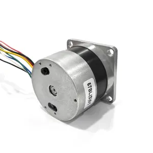 OEM dây chuyền sản xuất động cơ không chổi than DC bánh có động cơ không chổi than 12V bánh có động cơ 100W và trình điều khiển 3 giai đoạn không chổi than kết hợp