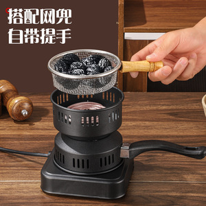 Electric <b>Stove</b> 220V Mechanical Control Portable Indoor Smokeless Multi Functional Adjustable Temperature Heating Element - Product Image 3