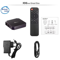 Vente chaude X96 MINI Smart TV Box Android 9.0 TV Box 1G 8GB 2G 16GB Lecteur Multimédia X96 Amlogic S905W Android TV Set Top Box