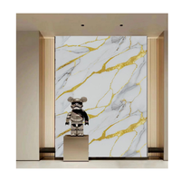 1220MM * 2440MM panneau mural en marbre ardoise de carbone à haute brillance charbon de bois de bambou plaque murale en carbone panneau marbre Pvc feuille de décoration