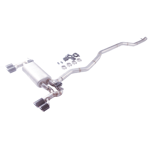 Oem hiệu suất cao BMW 2 Series <span class=keywords><strong>F22</strong></span> 14-18 catback Van Điện Tử hệ thống ống xả bốn sợi carbon lời khuyên với M4 Surround - Product Image 3