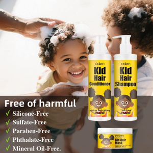 Après-shampoing Naturel Enfant Marque Blanche 250ml Démêlant Nourrissant pour Cheveux Bouclés Formule Douce Sans Larmes - Product Image 6