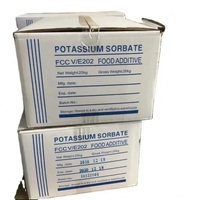 Sorbate de potassium de qualité alimentaire (CAS 24634-61-5) – Additif conservateur en poudre hautement efficace, 25 kg/sac, Durée de conservation de 24 mois