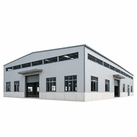Bâtiment d'entrepôt préfabriqué en acier sur mesure, atelier industriel, hangar métallique pour stockage commercial et construction