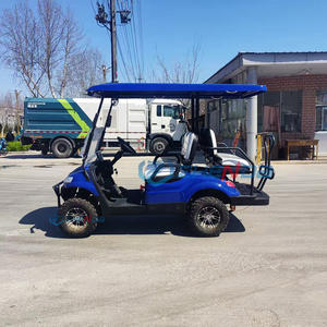 عربة جولف كهربائية احترافية 48 فولت متعددة الوظائف للطرق الوعرة، عربة جولف كهربائية بأربعة مقاعد - Product Image 4