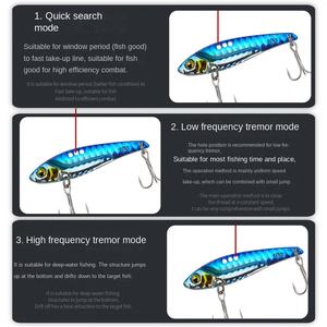 Usine En Gros Pleine Couche De Natation Dragon Dent Vib Métal Laser Leurre Paillettes Faux Appât Sang Fente Crochet Bionique Appât <span class=keywords><strong>Carpe</strong></span> - Product Image 4