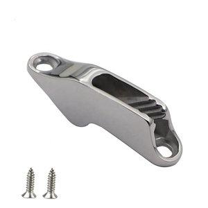 Stainless Steel 316 Marine Rope Clamp Cam Cleat W/wheel 18x90mm Flip up Jam Line Cleats Fairlead 3-6mm <b>Yacht</b> Boat Hardware Rope - Product Image 5