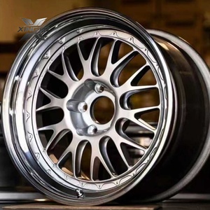 Jantes en aluminium forgé sur mesure XINGTU 6061-T6, style classique à mailles profondes, 2 pièces, PCD 5x112 pour <span class=keywords><strong>BMW</strong></span> M3 M4 G80 G82 18-22 - Product Image 6