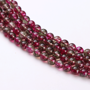 Perles de pierres précieuses en préhnite, pierre de lune arc-en-ciel, rhodochrosite, aquamarine et labradorite, 8 mm de hauteur, différentes couleurs en vente - Product Image 4