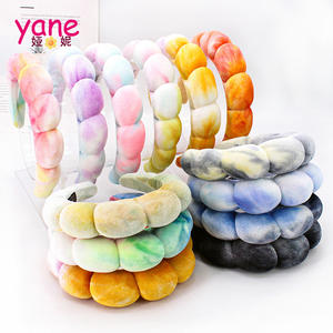 Handgemaakte Mode Fluwelen Hoofdbanden Dikke Stof Schedel Versieren Plastic Haarband Groothandel Fluwelen Hoofdbanden Voor Vrouwen - Product Image 1