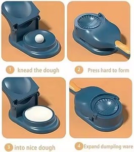 2 1 Plastic Reusable Dishwasher Safe Dumpling Skin Maker Moulds Full Set Kitchen <b>Accessories</b> - Product Image 2