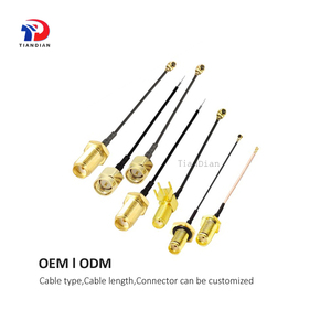<span class=keywords><strong>Cable</strong></span> Coaxial RP-SMA/MHF RF1.13 de 10cm 15cm, <span class=keywords><strong>Cable</strong></span> de Extensión de Baja Pérdida RG178, <span class=keywords><strong>Cable</strong></span> Coaxial RF Digital - Product Image 3