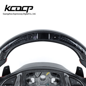 Volant sport à 3 branches en PU durable pour Chevrolet <span class=keywords><strong>Corvette</strong></span> C7 <span class=keywords><strong>2014</strong></span>+ - Product Image 4