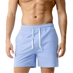 Wholesale Athletic Sports <b>Shorts</b> for <b>Men</b> Quick Dry 100% Polyester Gym Running <b>Shorts</b> with Drawstring Closure - Product Image 1