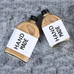 Botella de cristal <span class=keywords><strong>para</strong></span> café, vino, leche, té con tapa de <span class=keywords><strong>aluminio</strong></span>, 100ml, 200ml, 250ml, 350ml, 500ml - Product Image 5