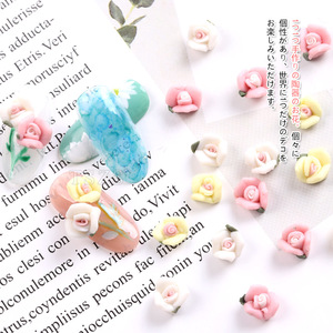 TSZS, venta al por mayor, 1000 unidades/bolsa, a granel, 8mm, flor rosa de cerámica para accesorios de <span class=keywords><strong>uñas</strong></span> acrílicas, decoración de <span class=keywords><strong>uñas</strong></span> DIY, proveedor de <span class=keywords><strong>uñas</strong></span> - Product Image 1