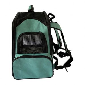 Custom Logo Soft <b>Sided</b> Collapsible Anti Scratch Pet Dog Cat Travel <b>Bag</b> Large Capacity Expandable Pet <b>Bag</b> - Product Image 2