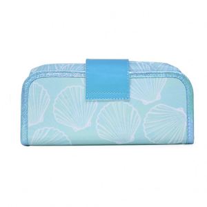 Nouvelle collection <span class=keywords><strong>2023</strong></span> : Trousse à crayons Kawaii 2-en-1 en toile avec grande fermeture éclair, holographique et durable – Vente en gros - Product Image 4