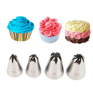 Piping Tip Set 2D Rose Shape For <b>Cake</b> <b>Decorating</b> Baking <b>Supplies</b> - Product Image 5