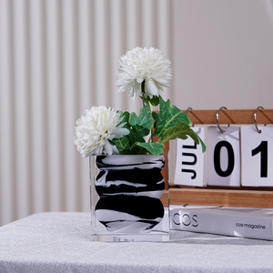 Style européen moderne sol décoration de la maison Types de fleur de vase PAMM pour la décoration intérieure - Product Image 4