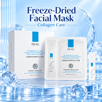 DR.HG Set Masker Wajah dan Esens Kolagen Rekombinan Dua Komponen, Masker Lembaran Beku Kering untuk Perawatan Kelembapan dan Rutinitas Relaksasi