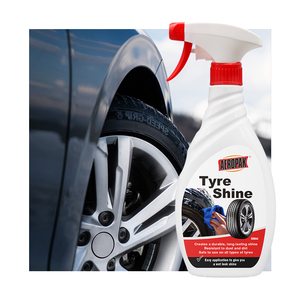 Aeropak - Limpiador de Espuma para Neumáticos de 500 ml, Spray Abrillantador que Restaura el Color Negro Intenso y el Brillo, Protección UV para Neumáticos de Automóviles y SUV, 3 Años - Product Image 1