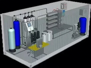 Sistema Móvil de Tratamiento de Agua en Contenedor, Bomba PLC, Tecnología RO, Medidor de Flujo Electromagnético, Tanque de Filtro FRP, Dosificación <span class=keywords><strong>PAC</strong></span>/PAM - Product Image 3