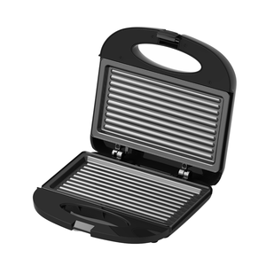 750W compatte 2 fette elettrico <span class=keywords><strong>Sandwich</strong></span> griglie con piastre da forno personalizzate antiaderenti tostate tasca frittate triangolo <span class=keywords><strong>Sandwich</strong></span> - Product Image 3
