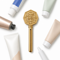 Distributeur de tubes métalliques de luxe style clé pour dentifrice, crème cosmétique et pommades – Logo personnalisé OEM