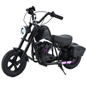 Motocicleta Eléctrica para Niños, Llanta de 12 Pulgadas, 21.6V 5200mAh, Motor de 200W, <span class=keywords><strong>3</strong></span> Modos de Velocidad, Estilo <span class=keywords><strong>Harley</strong></span>, Regalo - Product Image 1