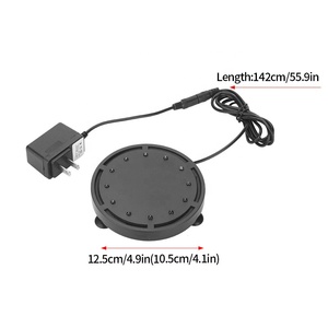 Lampe à bulles d'air <span class=keywords><strong>LED</strong></span> en plastique JSD pour <span class=keywords><strong>aquarium</strong></span>, 9/12 <span class=keywords><strong>LED</strong></span>, changeant de couleur, submersible, décoration pour <span class=keywords><strong>aquarium</strong></span> - Product Image 3