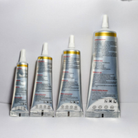 Adhésif multi-usages E8000 15ml 25ml 50ml 110ml Transparent Imperméable pour Bijoux, Perles de Cristal, Collage de Tissus