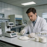 Sulfato de Bario Natural Superfino de Grado Industrial HenSheng al por Mayor, BaSO4, 85% de Pureza, Polvo Fino Blanco, CAS Sulfato
