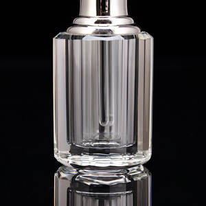 Small Bridge Wholesale Arabic Diamond Luxury Crystal Glass Unisex Perfume Bottle Small Flacon Essential Oil New <strong>Empty</strong> - Product Image 3