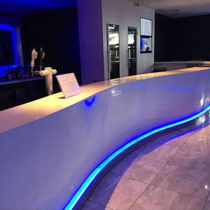 מועדון גולף בהתאמה אישית מועדון גולף בר יוקרה ברמה גבוהה דלפק מסעדה לבן - Product Image 5