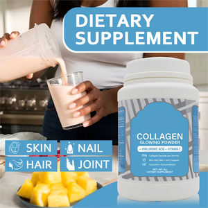 Poudre de boisson beauté OEM avec glutamine et <span class=keywords><strong>vitamine</strong></span> <span class=keywords><strong>C</strong></span> pour éclaircir la peau, favoriser la croissance musculaire et soutenir la densité osseuse - Product Image 5