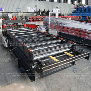 고속 유약 타일 롤 성형기, 금속 지붕판 생산용, PLC 제어 자동 지붕 패널 장비 - Product Image 5