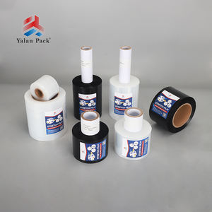 Yalanpack Commercial Soft Transparent Moisture Proof LLDPE Wrap Industrial Electrical Insulation Hand <b>Stretch</b> Film - Product Image 1